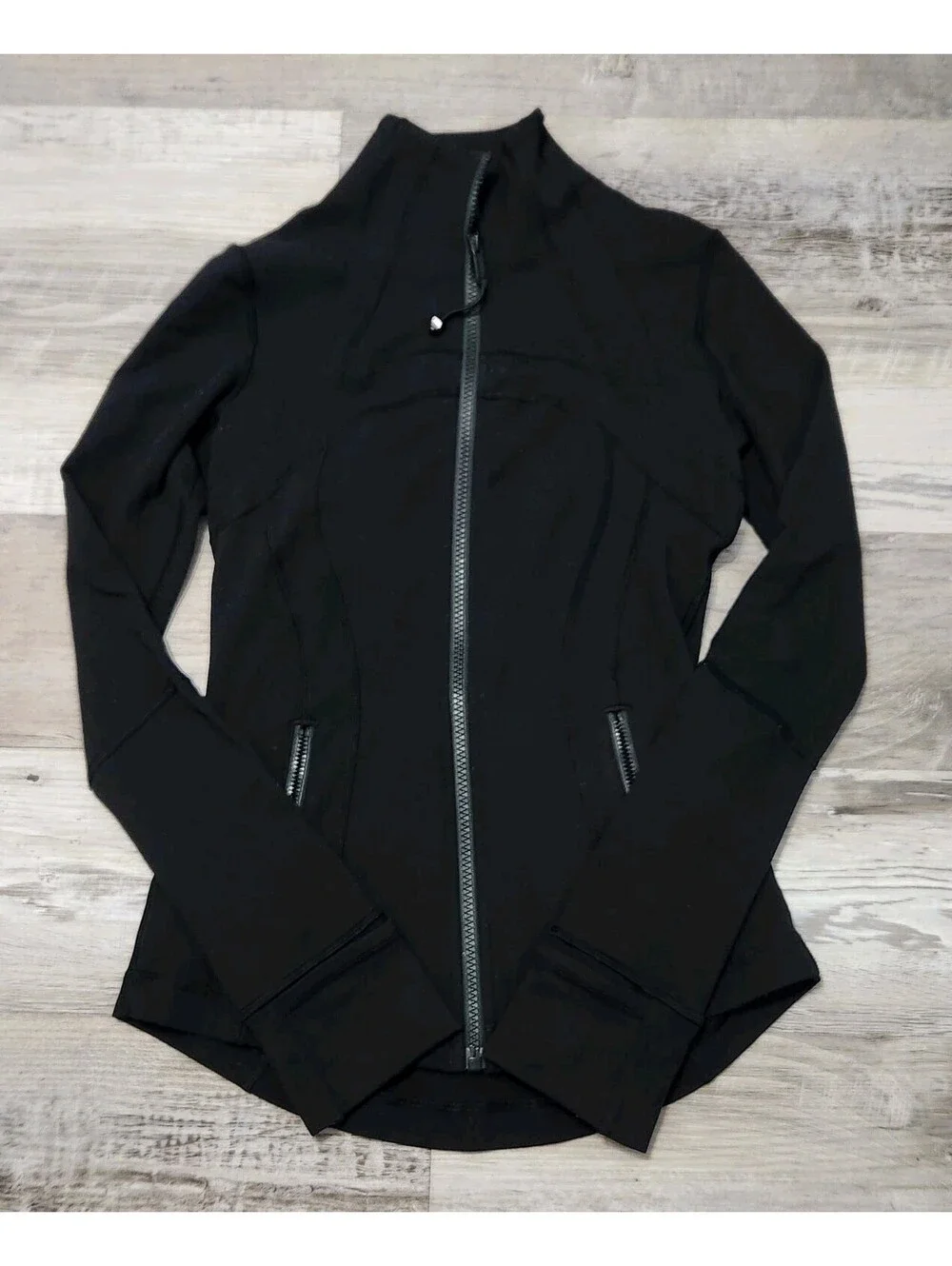 Lululemon Define Jacket Size 4 Black Full Zip
